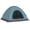 blue, variant on 3-4 Person Army Green Camping Tent, 78.7×78.7×53.1in, UV Protection Silver Coated Fabric with Fiberglass Poles for Outdoor Use