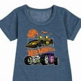 thumbnail image 3 of Hot Wheels - Halloween - Classic Spooky Cars - Toddler & Youth Girls Fleece Dress, 3 of 5
