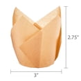 thumbnail image 5 of Kraft Tulip Baking Cups, 24 Pieces, by Way To Celebrate, 5 of 5