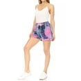 thumbnail image 4 of Women's Comfy Cuffed Elastic Waist Drawstring Pocketed Lightweight Short, 4 of 6