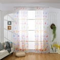 thumbnail image 1 of Cortinas Moderna Ventana Visillos Decoración para Ventanas de Dormitorios Oficinas,100x270cm ,100x200cm - 100x200cm Macarena Paneles de cortinas Voile Sheer, 1 of 8