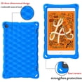 thumbnail image 2 of iPad Mini Tablet Case, iPad Mini 5 Case, iPad Mini 4 Case, [Kids and Adult Friendly] Anti-Slip Shock-Absorption Tablets Cover for iPad Mini 5 & Mini 4(Blue), 2 of 8