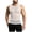 White, variant on Nwiuh Men Casual Tank Tops Mesh Shirt See Through Sleeveless Shirts Muscle Fishnet Fitted Tee Clubwear Summer Red M