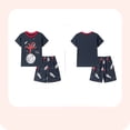 thumbnail image 4 of Emy Dola Toddler Baby Boy Summer Clothes Cute Graphic T Shirt Elastic Waist Pockets Shorts Set 2 Piece Short Sleeve Outfit, 4 of 8