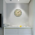 thumbnail image 5 of Yayeee Wall Clock Battery Operated 9.5" Silent Quartz Non-Ticking for Living Room Decor, Retro Symmetrical Stars, 5 of 8