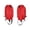 Red, variant on Outdoor Snow Leg Gaiters Hiking Ski Snowshoe Covers for Snow Land