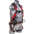 thumbnail image 3 of Palmer Safety Fall Protection Full Body 5 point Harness, Padded Back Support, Quick-Connect Buckle, Grommet Legs, Back&Side D-Rings, OSHA ANSI Industrial Roofing Tool Personal Equipment, 3 of 5