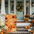 thumbnail image 4 of Welcome Fall Garden Flag 12.5x18 Inch Double Sided Polka Dots Maple Leaf Thanksgiving Garden Flags for Outside, Small Burlap for Autumn Yard Rustic Farmhouse Outdoor Decoration, 4 of 6