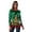 Green - Christmassy Af, variant on #followme Womens Ugly Christmas Sweater - Sweaters for Women (Black - Bite, Medium)