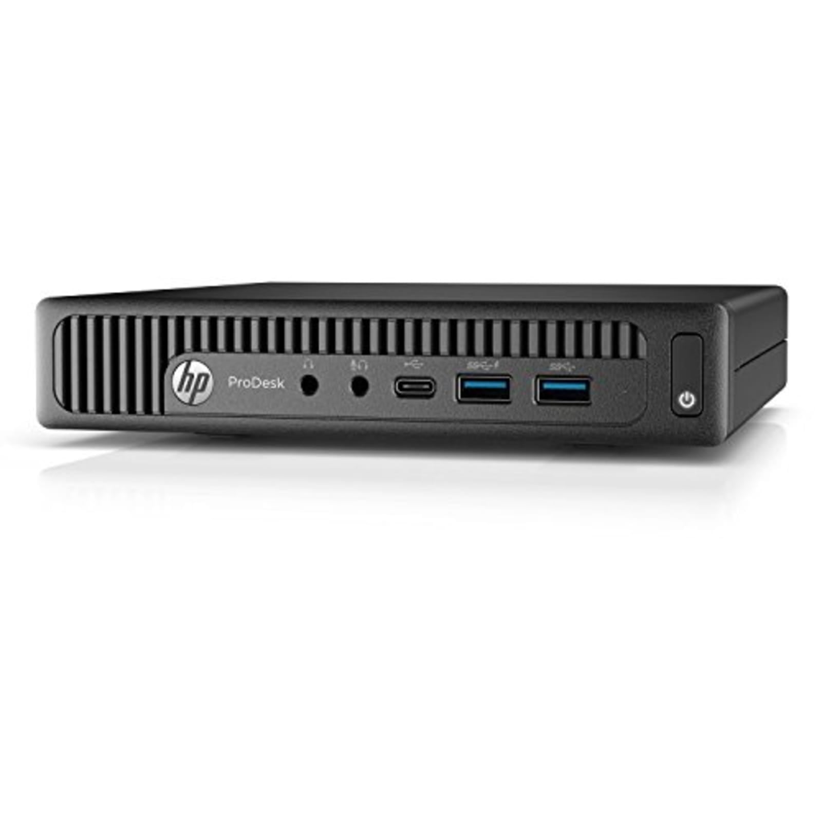 Restored HP ProDesk 600 G2 Mini Desktop | Core i7 - 6700 - 512GB SSD Hard Drive - 32GB RAM | 4 cores @ 4 GHz Win 10 Pro Black