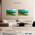 thumbnail image 4 of Elephant Stock Hanauma Bay Wall Art - Horizontal Canvas Wall Art - Living Room Wall Decor - Beach Canvas - Orange And White Decor - 51" x 34", 4 of 8