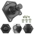 Black Solenoid Cover Push Button Starter For Twin Cam Sportster Dyna