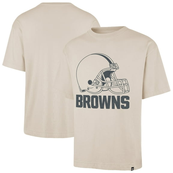 Men's '47 Tan Cleveland Browns Bouldering Imprint Ravine Foundation T-Shirt