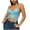 Light Blue, variant on XFLWAM Lace Corset Top V Neck Elastic Straps for Party Streetwear Going Out Party Corset Tops for Women Bustier Blue XS