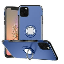 Goldcherry for iPhone 11 Pro Max Case with Ring Holder,Slim Dual Layer Shockproof Case Cover Built in Ring Stand 360° Rotating Holder Kickstand for Apple iPhone 11 Pro Max 6.5" 2019 (Blue)