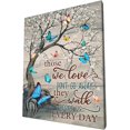 thumbnail image 2 of Wall Art Flower Butterfly Wall Decor Bible Verse Decor for Bedroom Butterfly Decor Modern Picture Prints Bathroom Decor Wall Art Artwork Wall Decor Framed Ready To Hang 8"x10", 2 of 6