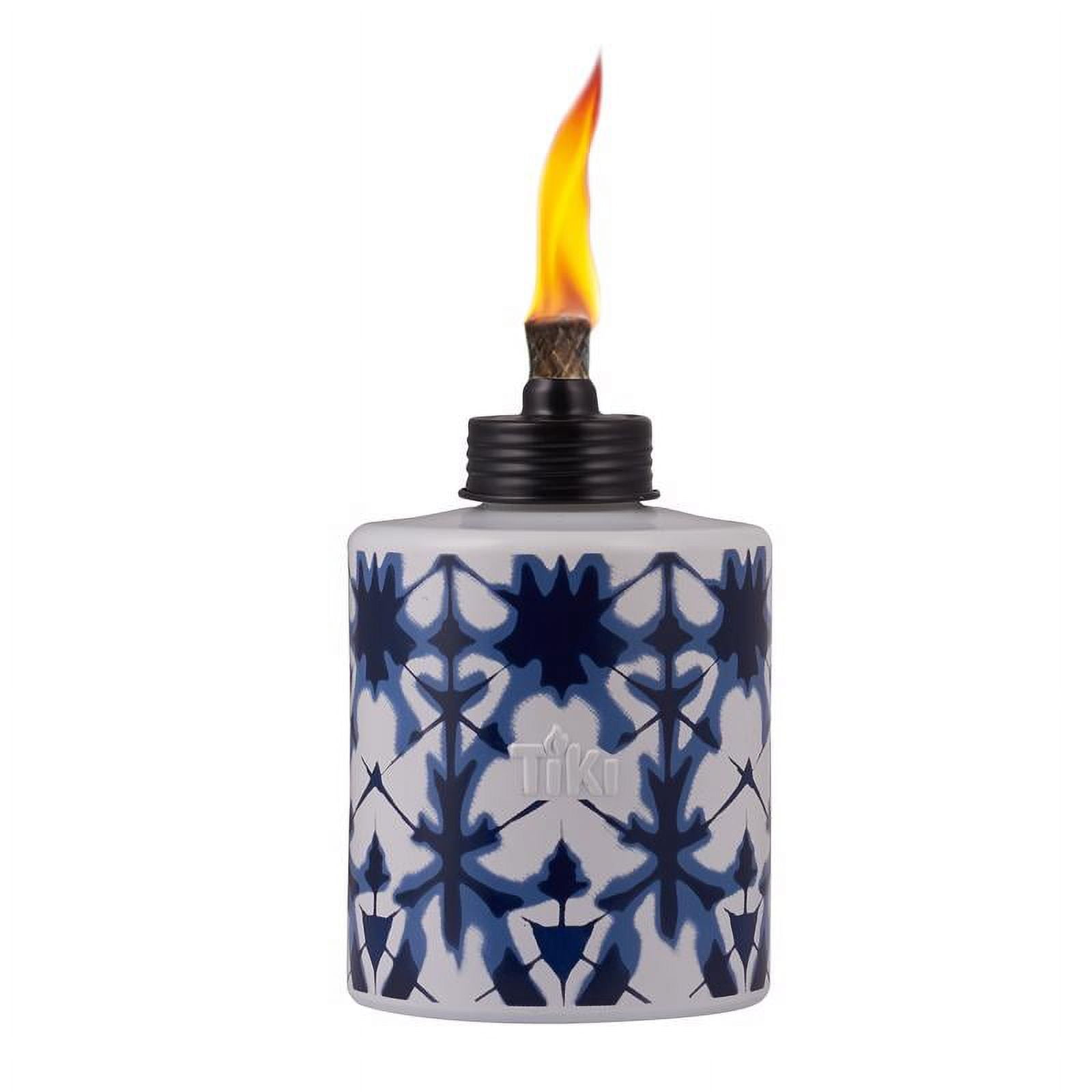 Tiki 1120101 Tabletop Torch, Glass