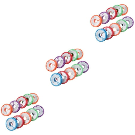 Coil 30 Pcs Main Shaft Fishing Spool Tool The Tools Reel Winding Board Silica Gel