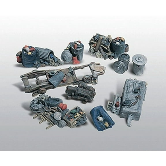 Assorted Junk Piles Scenic Details Woodland Scenics