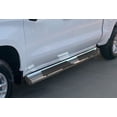 thumbnail image 2 of APS Chrome OE Style Running Board Compatible with Chevy Silverado GMC Sierra 1500 2019-2024 Crew Cab & 2500 HD 3500 HD 2020-2024 (Silverado 1500 LTD Sierra 1500 LD 2022), 2 of 4