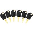 thumbnail image 2 of 6PCS JD Ignition Key RE183935 RE71557 Key with 6PCS Ignition Keys 5P8500, 2 of 6