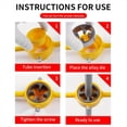 thumbnail image 4 of Juego de 6 herramientas para roscar tuberías de PVC, herramientas reutilizables para roscar tuberías, juego de matrices redondas de 1/2"., 4 of 4