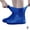 Blue, variant on Akifronte Waterproof Shoe Covers,Reusable Protective Silicone Shoe Covers,Apply to Men,Women,Kids,Non Slip Easy Handy Water Resistant Overshoes Outdoor Cycling Hiking