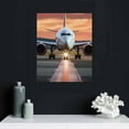 thumbnail image 4 of Nawypu Large  Airplane Aviation Wall Art Decor Picture Painting Poster Print on Canvas Panels Pieces - Aviation Theme Wall Decoration Set - Plane Wall Picture for Showroom 16x20in, 4 of 4