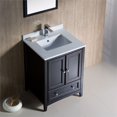 thumbnail image 6 of Fresca Fvn2024 Oxford 24" Free Standing Single Basin Vanity Set - Brown, 6 of 7