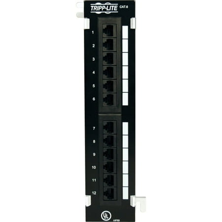 - Tripp Lite 12-Port Cat6 Patch Panel