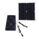 thumbnail image 1 of Kit de Ventilador de Escape de Energía Solar, Panel Solar de 43.4cfm 12W Para Invernadero, 1 of 7