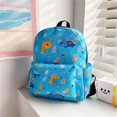 thumbnail image 3 of 1pc Cute Children SchoolBags Dinosaur Rainbow Cartoon Kindergarten Backpack Book Bags Animals Boys Girls Book Bags Kids Primary Bag, 3 of 5