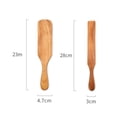 thumbnail image 2 of Batería de cocina de madera de 3 piezas con espátula + espátula + cuchilla, 2 of 5