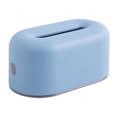 thumbnail image 1 of Caja de almacenamiento de pañuelos, soporte de papel, servilleta de mesa, dispensador impermeable de plástico, decoraciones para el baño de la Almacenamiento y organización del hogar Azul Bearachild HA079881-03, 1 of 6