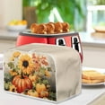 thumbnail image 3 of SEANATIVE Thanksgiving Fall 2 Slice Toaster Cover for Kitchen Washable Bread Toaster Oven Cover Dustproof Appliance Cover Sunflower Pumpkin Bread Maker Protector, 3 of 7