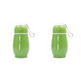 thumbnail image 2 of Toystoory Taza aislada Botella de bebida Frasco de vacío 300ML Mano de obra fina Artesanía multipropósito Sin fugas Patrones lindos Taza de Verde 2piezas, 2 of 6