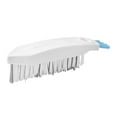 thumbnail image 2 of DOMELAY 2xMultifunctional Floor Seam Brush Bathroom Scrubber Scrubbing Brushes , White, 4 Pcs, 2 of 4