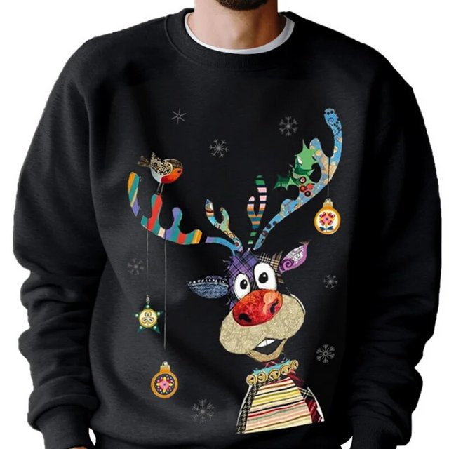 Navidad nueva sudadera familiar suéteres de Navidad madre padre hija hijo traje a juego mujeres hombres pareja Jersey niños Tops