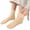 Beige, variant on Womens Crew Socks VLOOCKLE Fall Cotton Socks Casual Athletic Aesthetic Comfy Breathable Women Thin Cotton Socks Brown