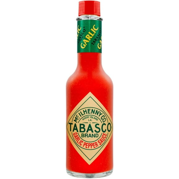 Tabasco - Sauce à l'Ail et au Poivre - 142ml - Lot de 12 - Saveur Piquante pour Plats Divers (12ct)
