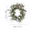 thumbnail image 3 of Corona de Calabaza, Hojas de Arce y Girasoles, Ideal para Fiestas Navideñas, Decoración de Puertas y Exteriores., 3 of 7