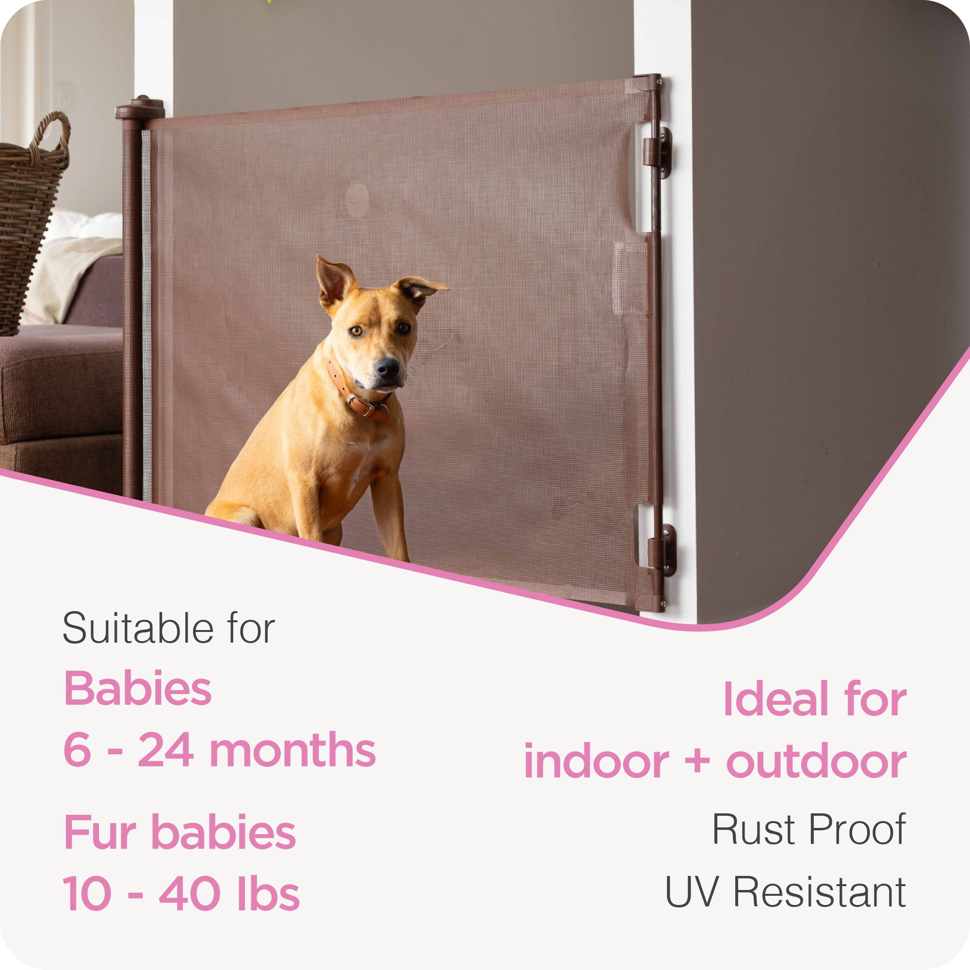 Bindaboo retractable pet gate clearance