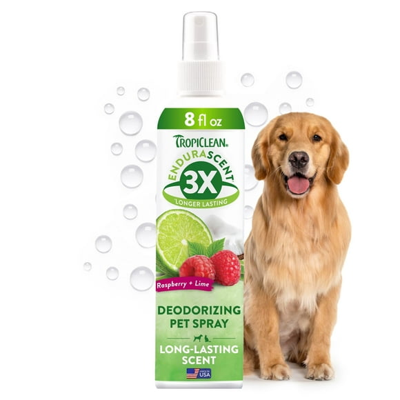 Perfume TropiClean para Perro Frambuesa y Lima 240 mL