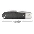 thumbnail image 2 of Case Knives Black Burlap Micarta - Sm Highbanks, 2 of 9