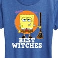 thumbnail image 3 of SpongeBob SquarePants - Best Witches - Women's Short Sleeve Graphic T-Shirt, 3 of 6