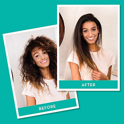 DAFNI go Hair Straightening Ceramic Brush (Purple) - Walmart.com