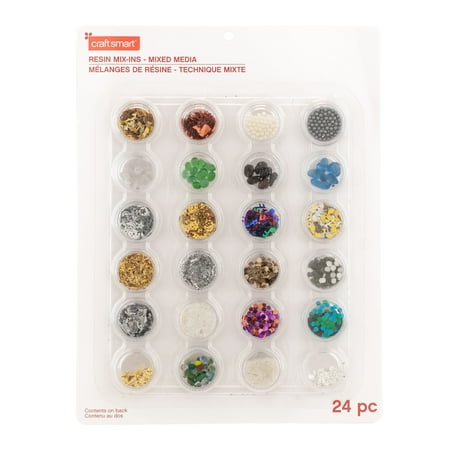 UPC: 0195158742664 | Mixed Media Resin Mix-Ins by Craft Smart®  24ct.