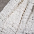 thumbnail image 3 of Home Soft Things Cable Tweed Throw - Antique White - 50" x 60", 3 of 7