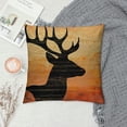 thumbnail image 2 of Qinduosi Rustic Cabin Decor Pillow Covers Set of ,Cabin Decor,Log Cabin Decor, Moose Pillow Covers,Camping Pillow,Camping Decor,Woodland Animals Decor, 2 of 5