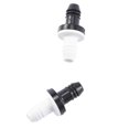 thumbnail image 3 of 2pcs 3/8 Inch 10mm Inline Abs One Way Water Non Return Check Valve For Fuel Gas Liquid Air, 3 of 5